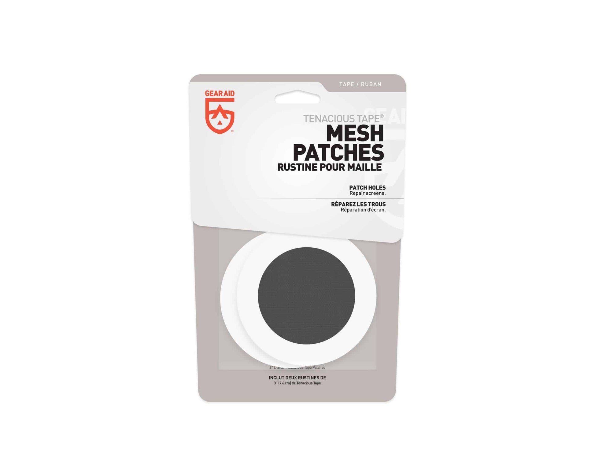 Gear Aid Tenacious Tape – Mesh Patches – 7.62cm dia Gear Aid