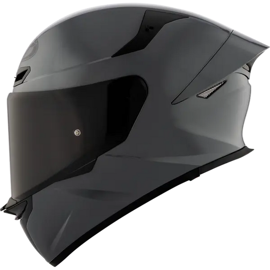 KYT TT-REVO PLAIN MATT GRL GREY KYT HELMET