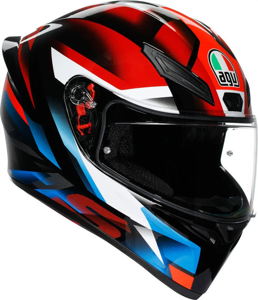 AGV K1 S Fastlap Helmet - Black/Red/Blue AGV