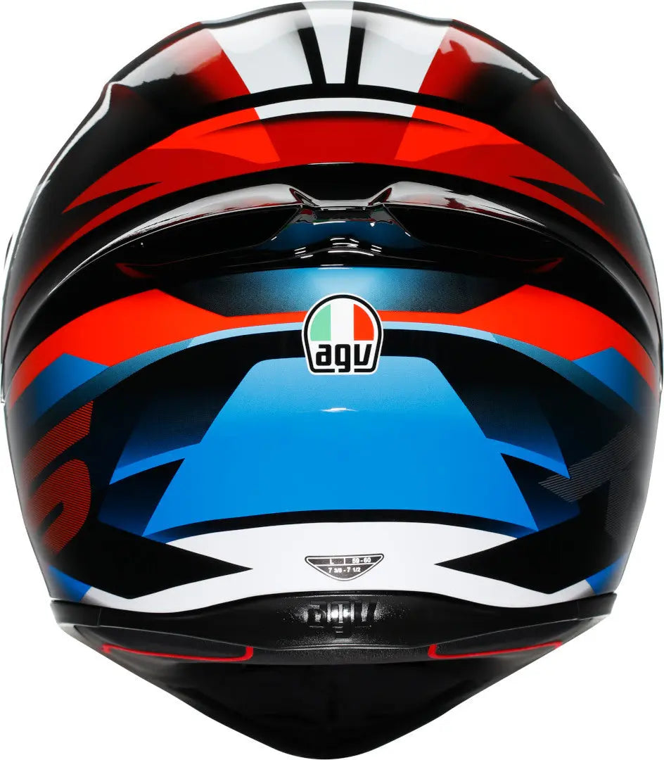 AGV K1 S Fastlap Helmet - Black/Red/Blue AGV