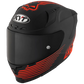 KYT Striker AF37 Livery Helmet (Matt Black Red) Pathpavers