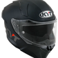 KYT R2R PRO PLAIN MATT BLACK KYT HELMET