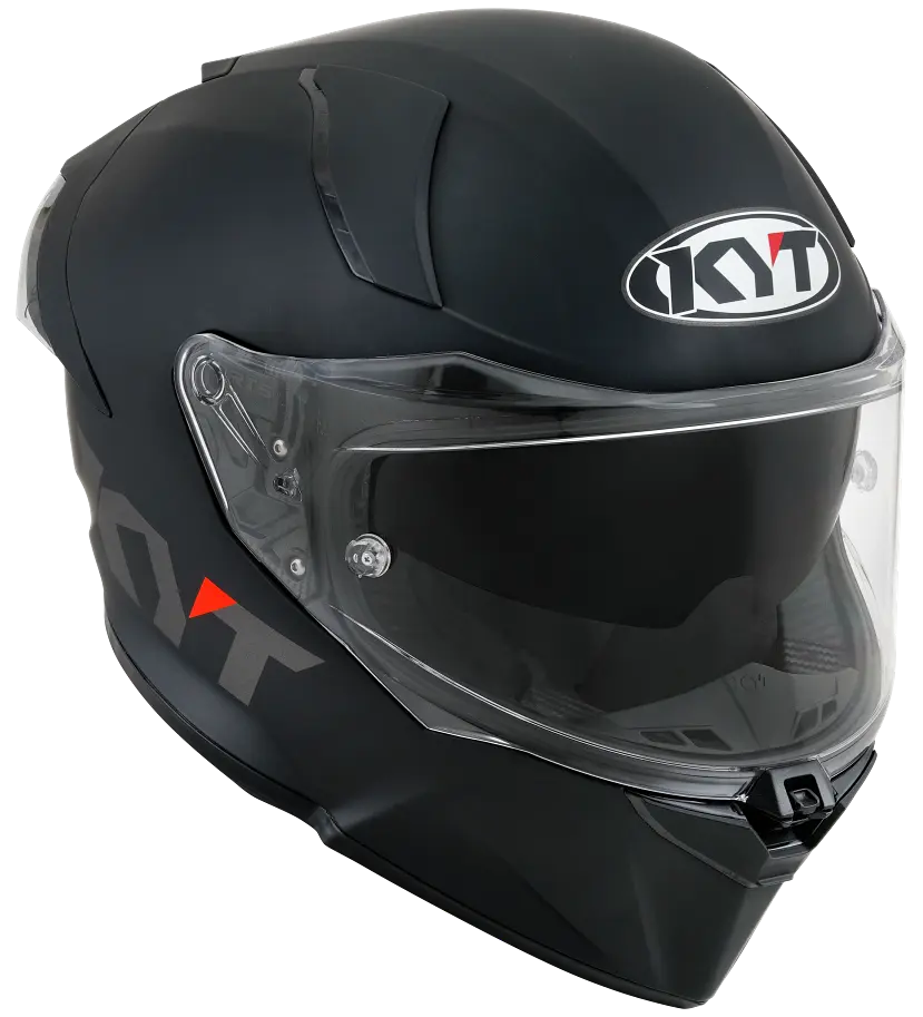 KYT R2R PRO PLAIN MATT BLACK KYT HELMET