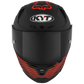 KYT Striker AF37 Livery Helmet (Matt Black Red) Pathpavers