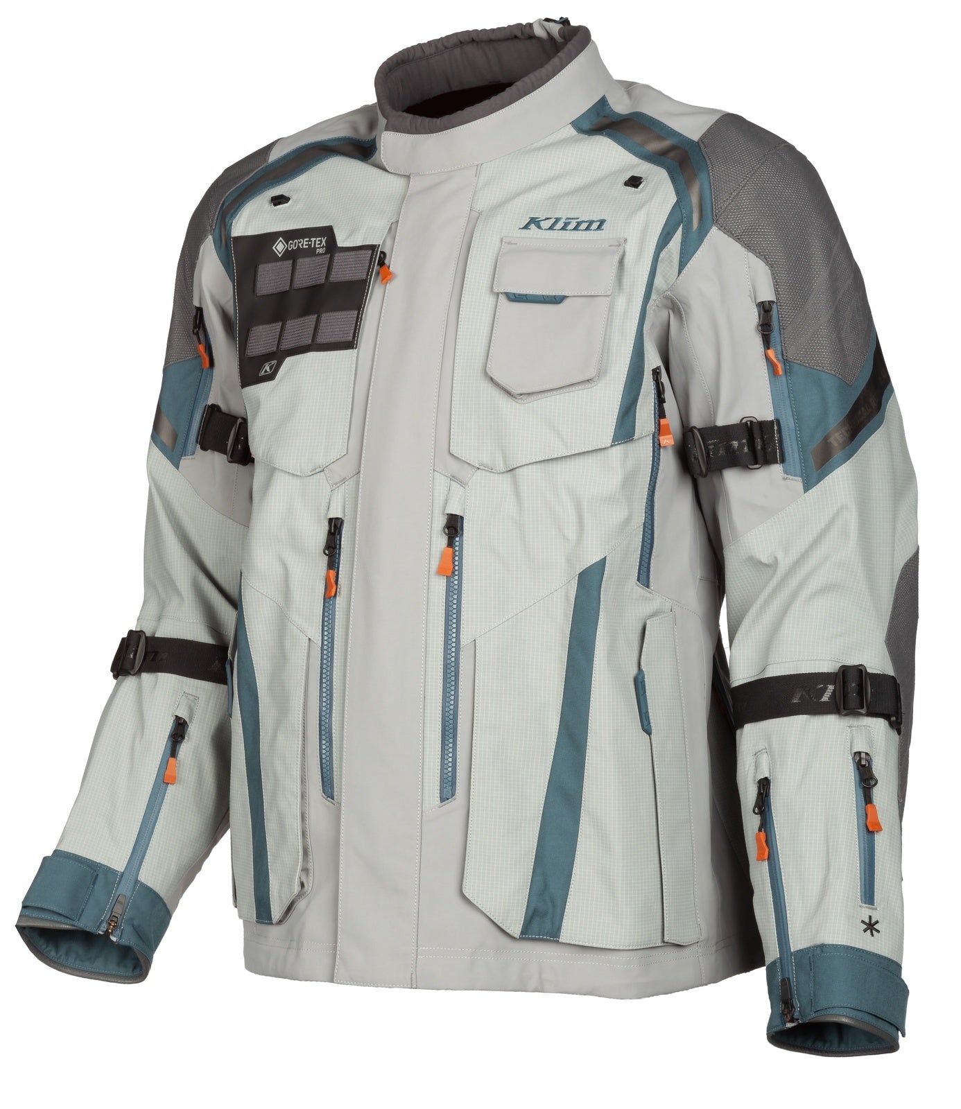 Klim Badlands Pro A3 Jacket (Monument Gray-Petrol) klim