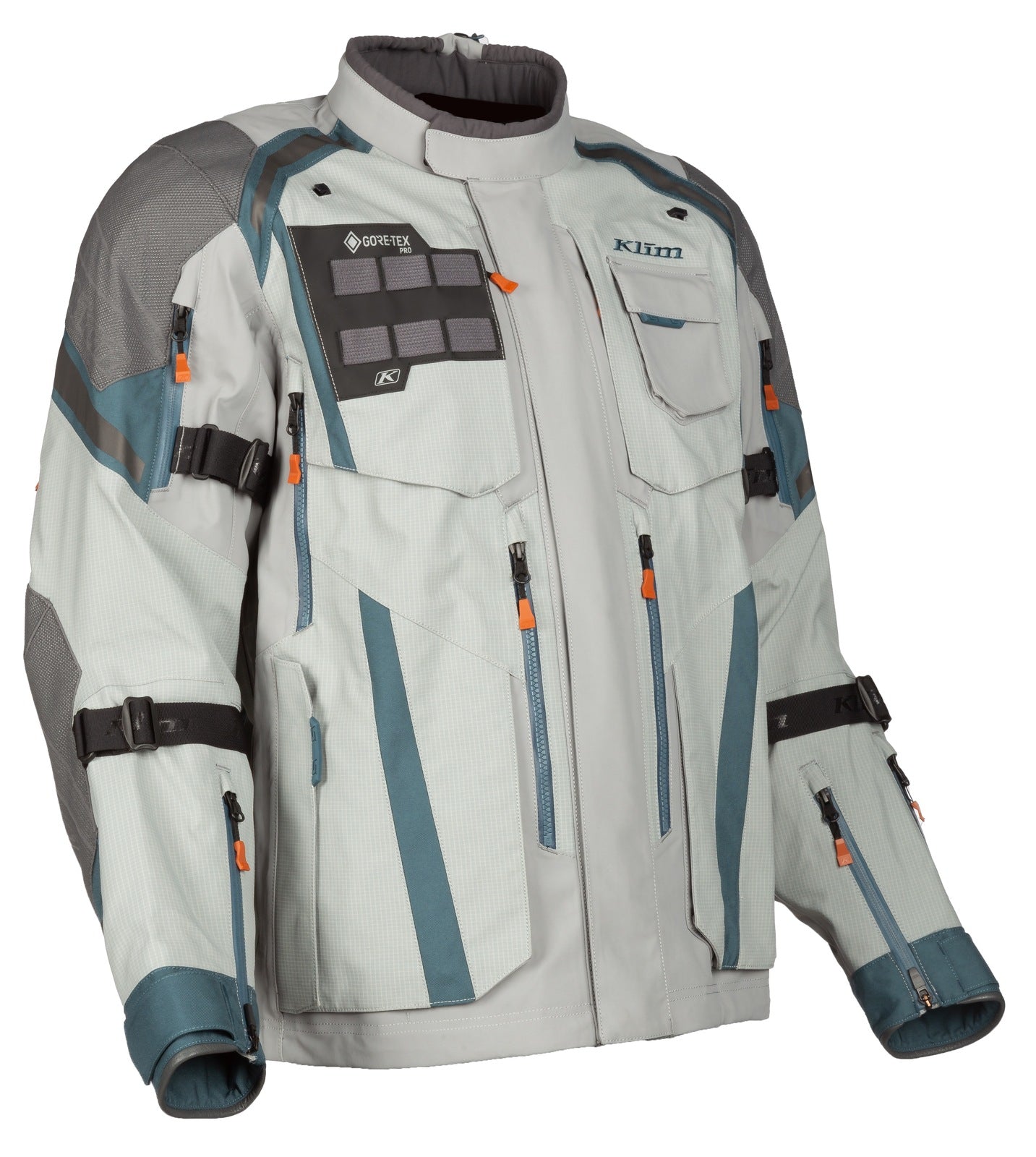 Klim Badlands Pro A3 Jacket (Monument Gray-Petrol) klim