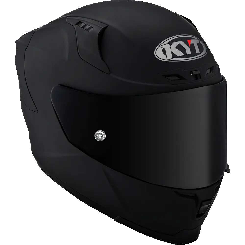 KYT Striker Plain Helmet Matt Black Pathpavers