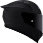 KYT Striker Plain Helmet Matt Black Pathpavers