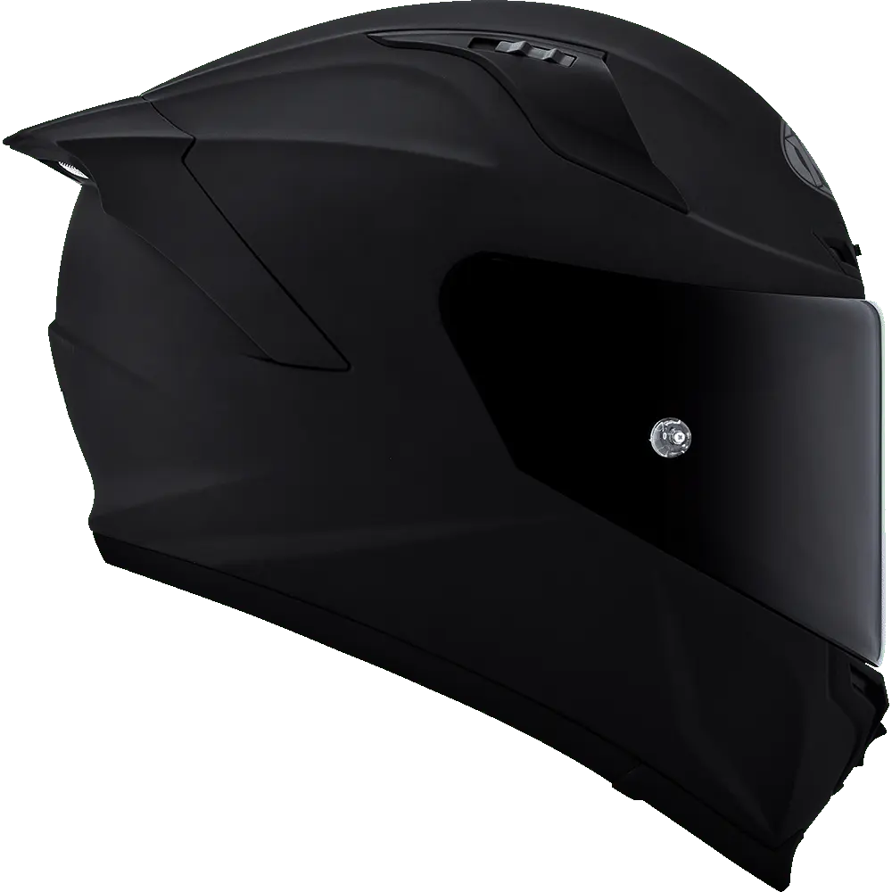 KYT Striker Plain Helmet Matt Black Pathpavers