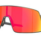 Oakley Sutro TI, Prizm Ruby Lenses, Satin Carbon Frame Pathpavers