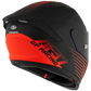 KYT Striker AF37 Livery Helmet (Matt Black Red) Pathpavers