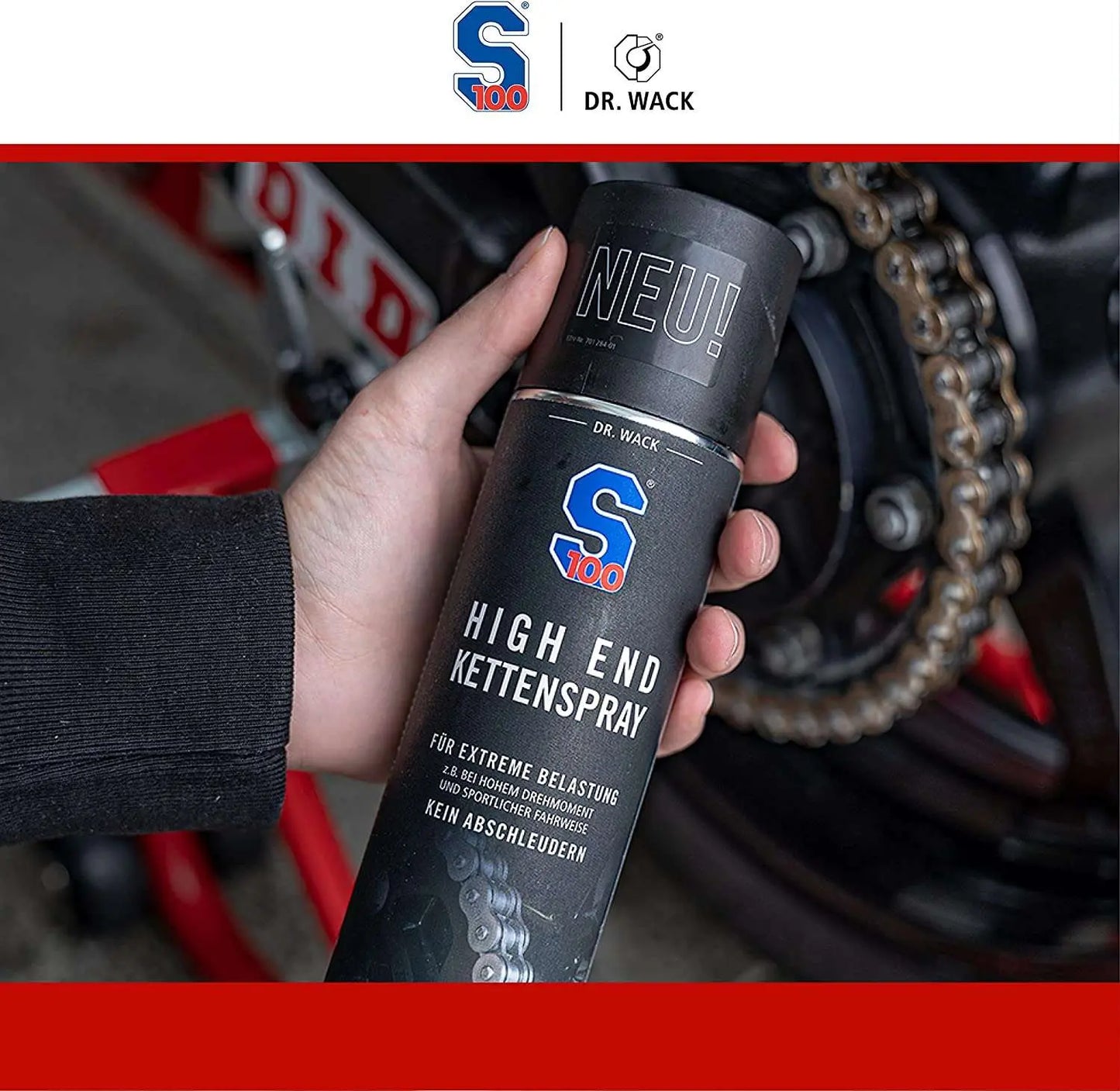 Dr.Wack S100 High End Chain Lube Dr.Wack