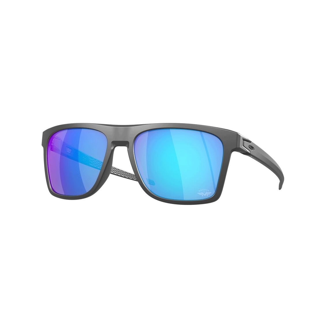 Oakley Leffingwell Prizm Sapphire Lenses, Matte Dark Grey Frame Oakley