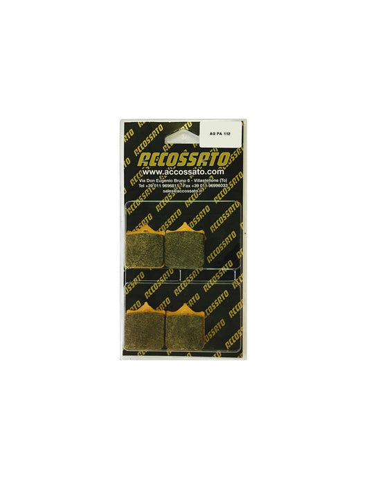 Accossato Brake Pads Kit For Motorcycle, AGPA112ST (Front) Accossato