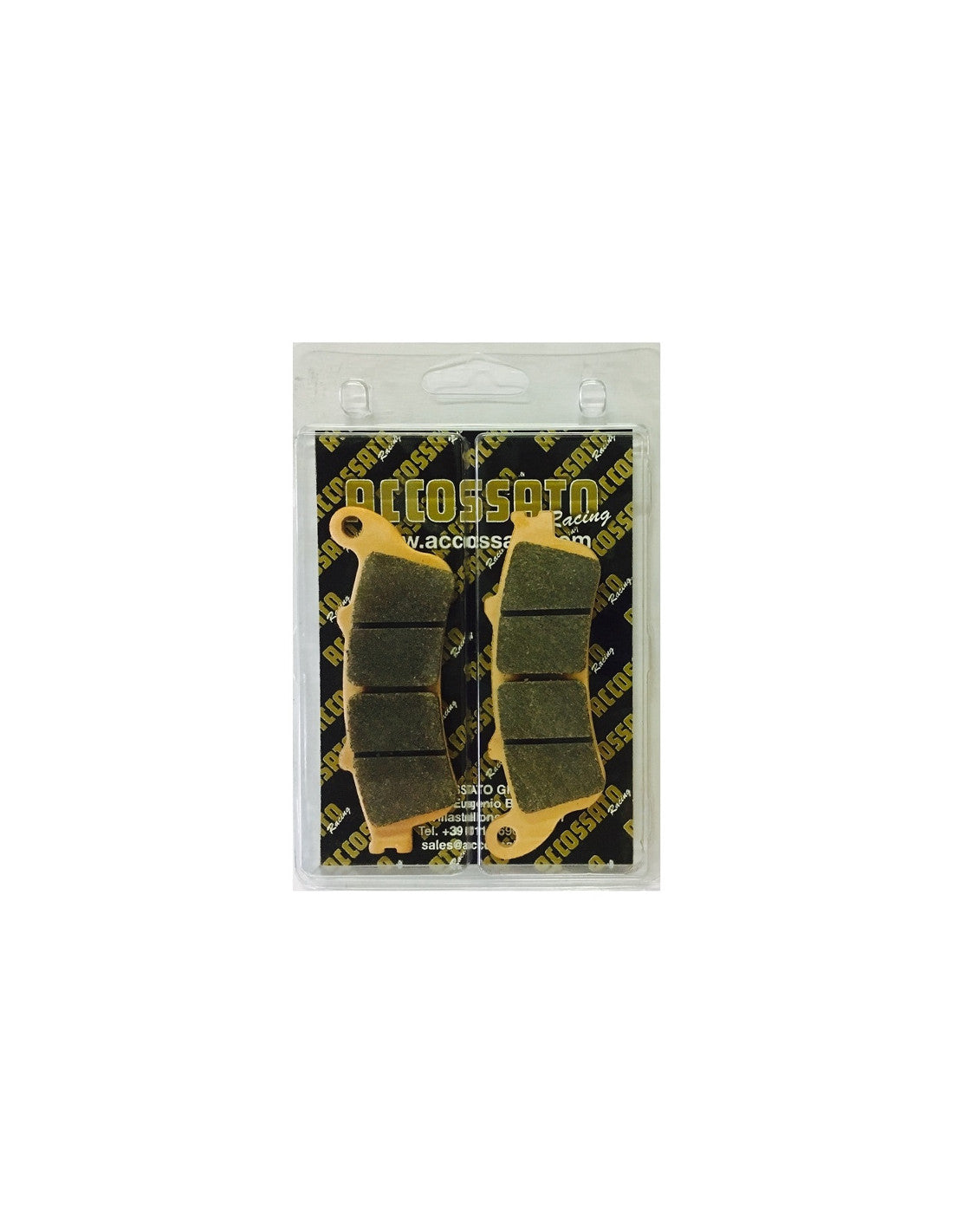 Accossato Brake Pads Kit For Motorcycle, AGPA25ST (Front) Accossato