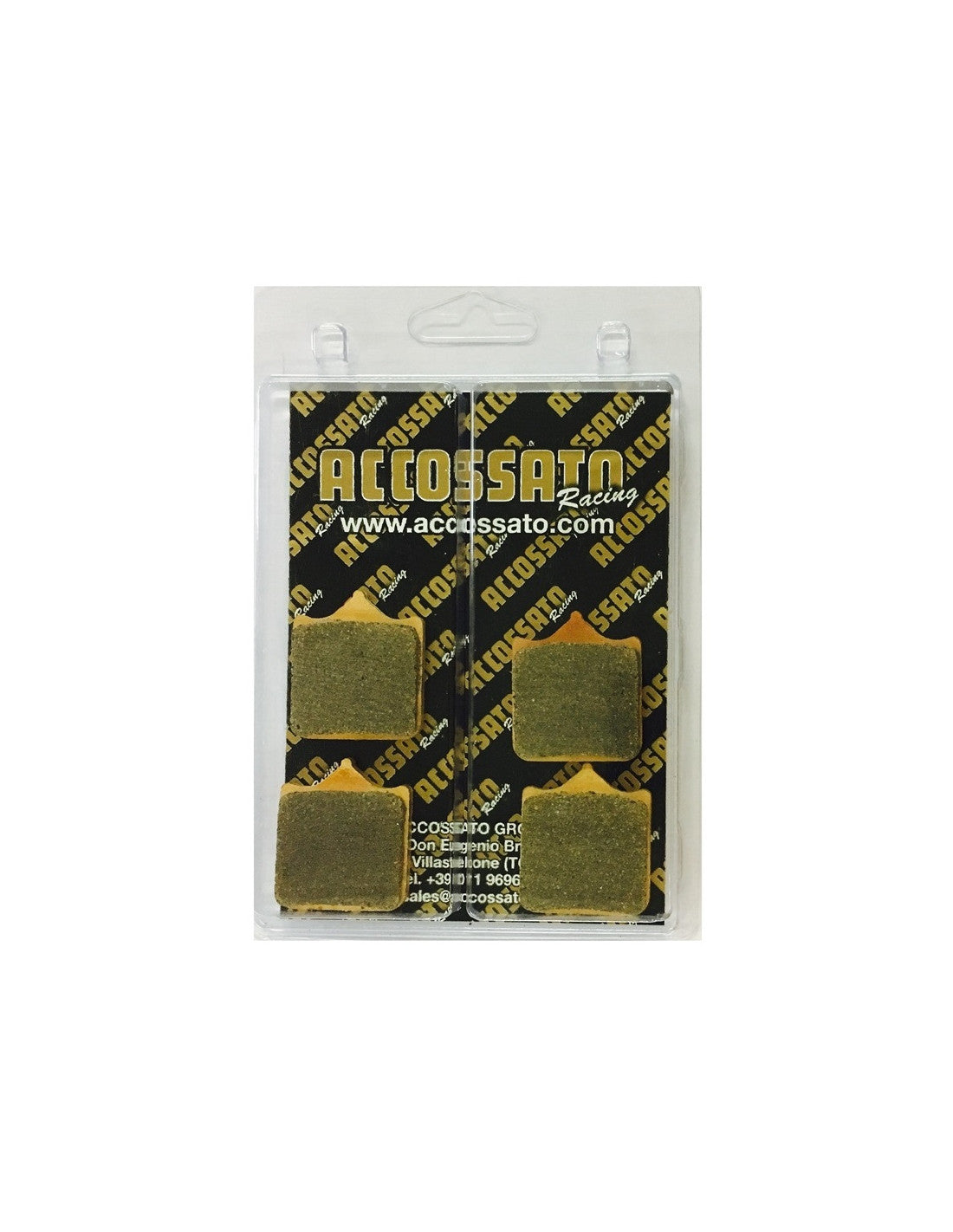 Accossato Brake Pads Kit For Motorcycle, AGPA55ST Accossato