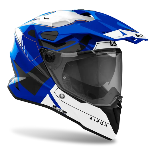 Airoh Commander 2 Reveal Blue Gloss Helmet Airoh