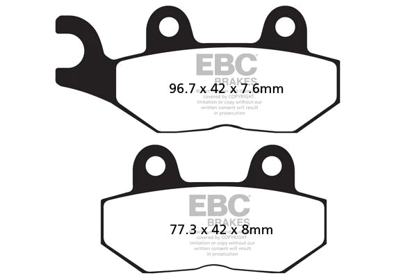 EBC Brake Pad - FA214/2HH ( Rear ) EBC