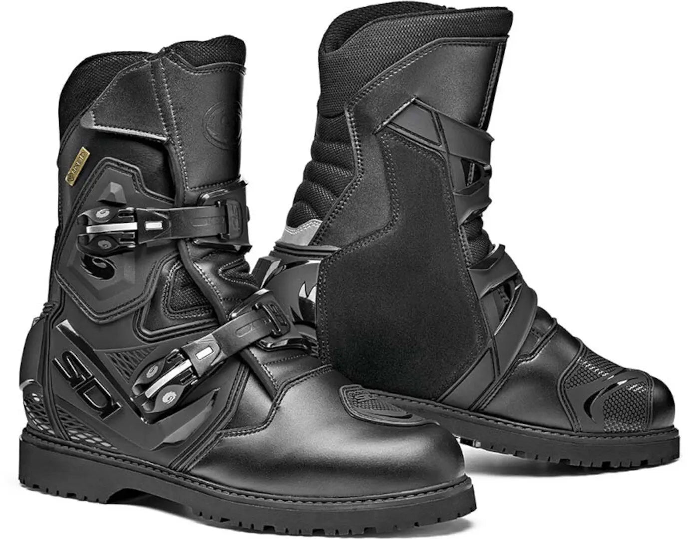 Sidi Mid Adventure 2 Gore-Tex Motorcyle Boots- Black Pathpavers