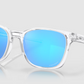 Oakley Ojector Prizm Sapphire Lenses,  Polished Clear Frame Oakley