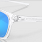 Oakley Ojector Prizm Sapphire Lenses,  Polished Clear Frame Oakley