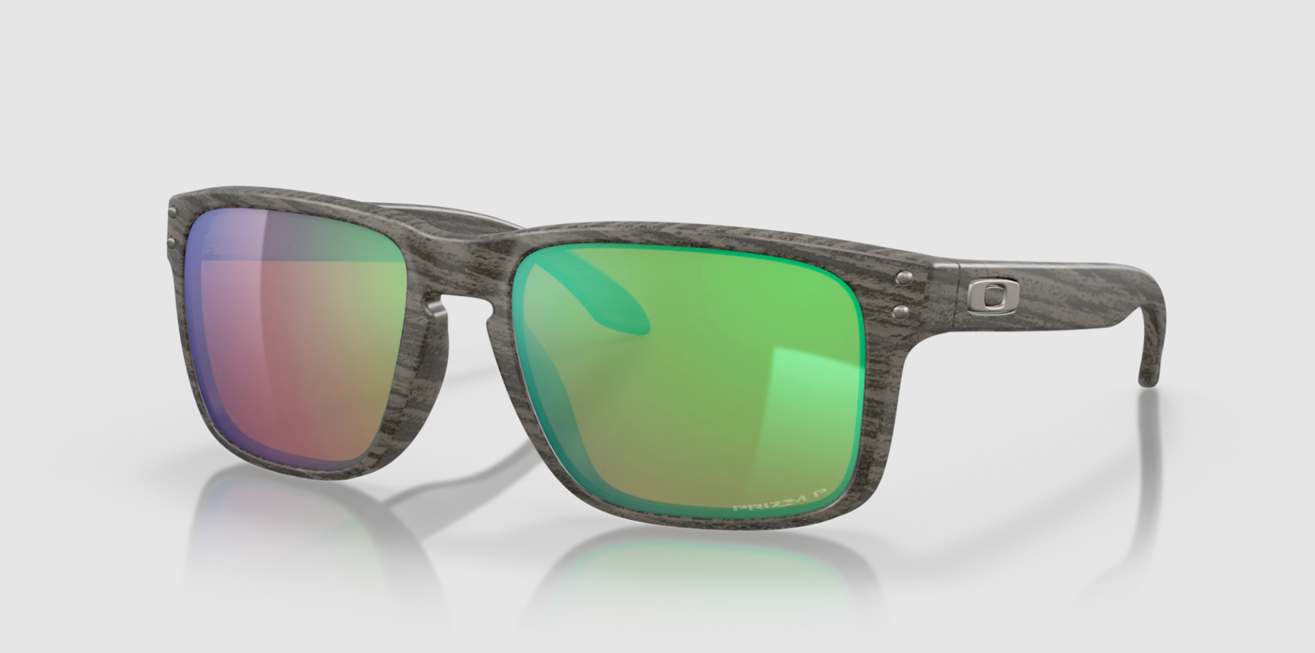 Oakley Holbrook™ Woodgrain Collection Prizm Shallow Water Polarized Lenses, Woodgrain Frame Oakley