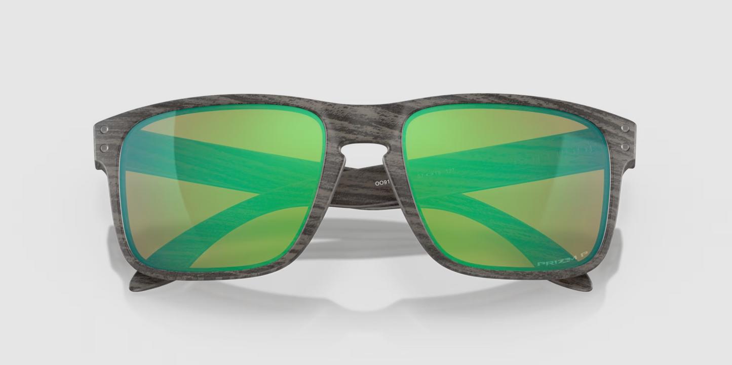 Oakley Holbrook™ Woodgrain Collection Prizm Shallow Water Polarized Lenses, Woodgrain Frame Oakley