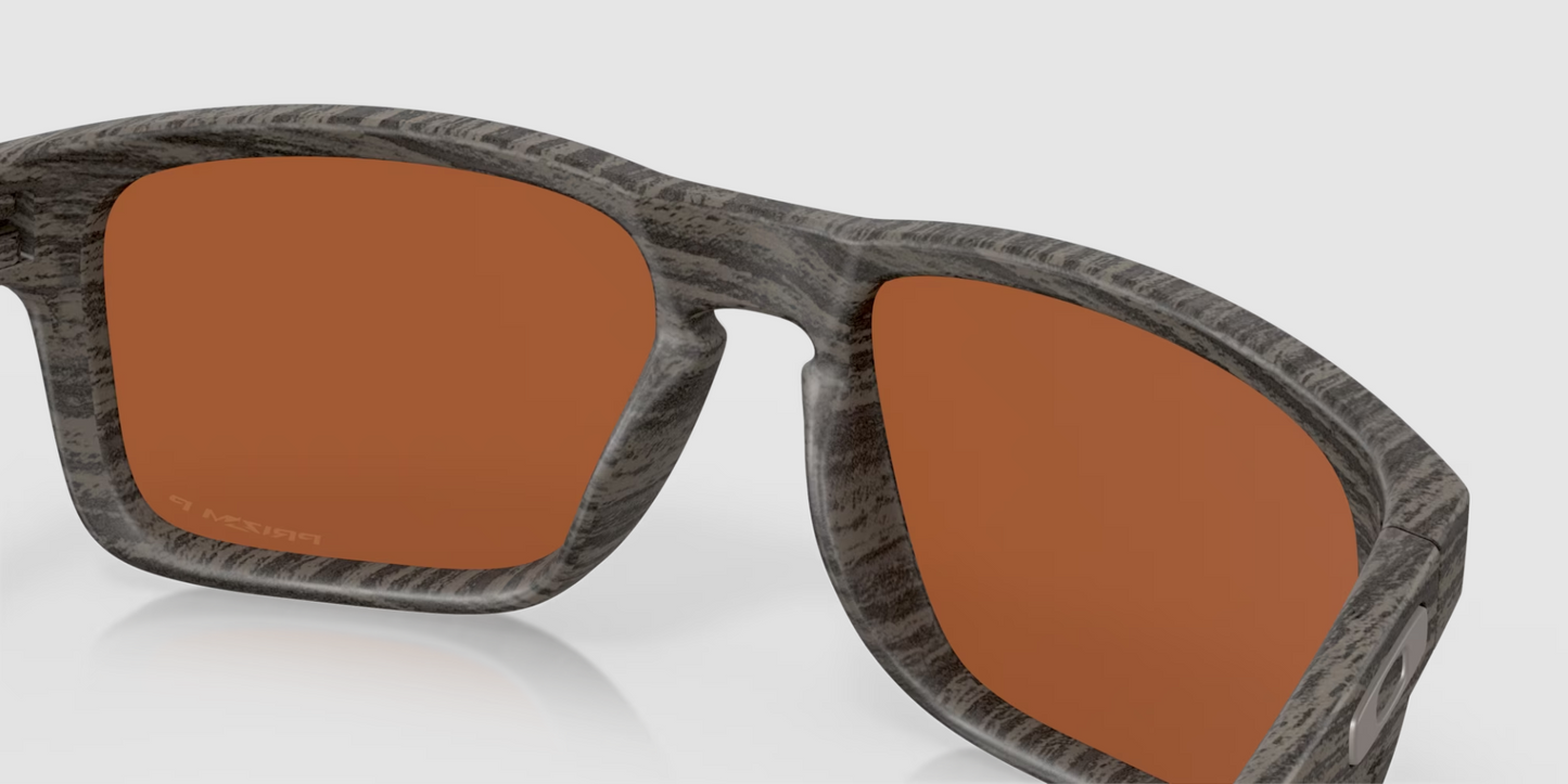 Oakley Holbrook™ Woodgrain Collection Prizm Shallow Water Polarized Lenses, Woodgrain Frame Oakley