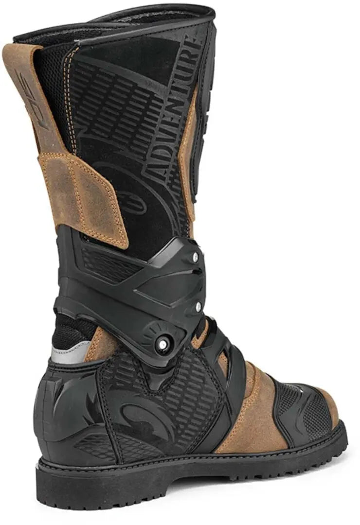 Sidi Adventure 2 Gore-Tex Motorcycle Boots, Brown Pathpavers