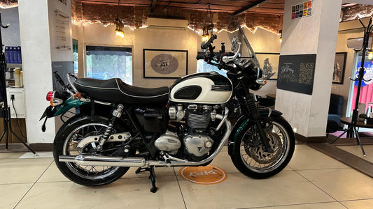 Triumph Bonneville T120 2019 (JHARKHAND REGISTERED) FOR SALE Pathpavers Garage