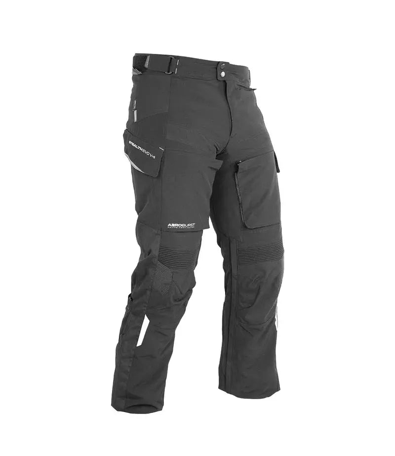 RYNOX STEALTH EVO 4 PANTS (CHARCOAL BLACK) Rynox