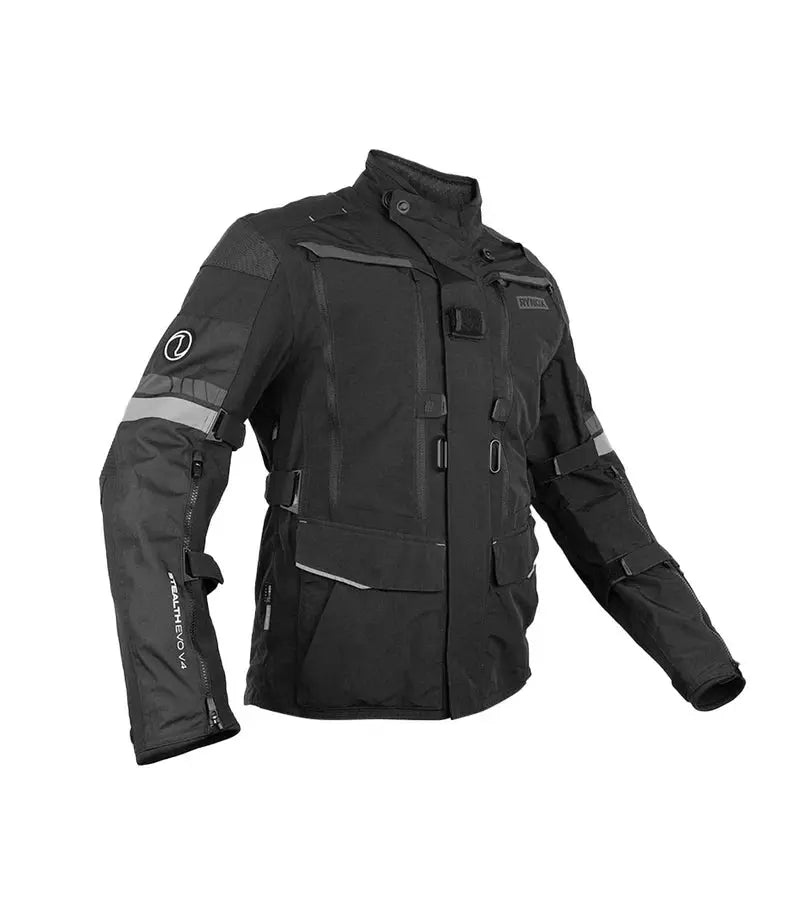 RYNOX STEALTH EVO 4 JACKET (CHARCOAL BLACK) Pathpavers