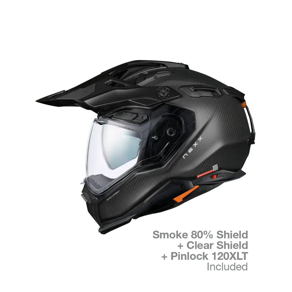 Nexx X. WED3 Plain Matt Black Adventure Helmet Nexx