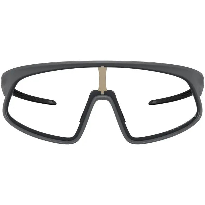 Oakley RSLV Glasses - Matte Carbon/Clear - Black Iridium Photochromic Oakley