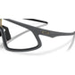 Oakley RSLV Glasses - Matte Carbon/Clear - Black Iridium Photochromic Oakley