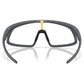 Oakley RSLV Glasses - Matte Carbon/Clear - Black Iridium Photochromic Oakley