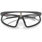 Oakley RSLV Glasses - Matte Carbon/Clear - Black Iridium Photochromic Oakley