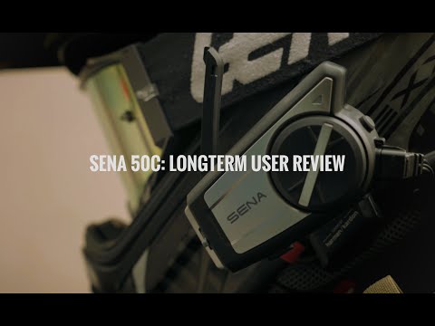 Sena 50C Premium Mesh Communication, 4K Camera, and SOUND BY Harman Kardon