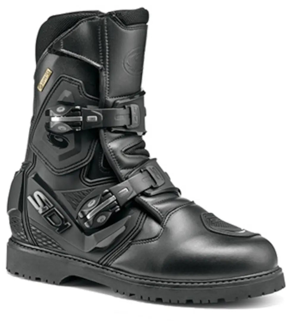 Sidi Mid Adventure 2 Gore-Tex Motorcyle Boots- Black Pathpavers