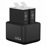 GoPro Dual Battery Charger + Enduro Batteries for hero13 gopro