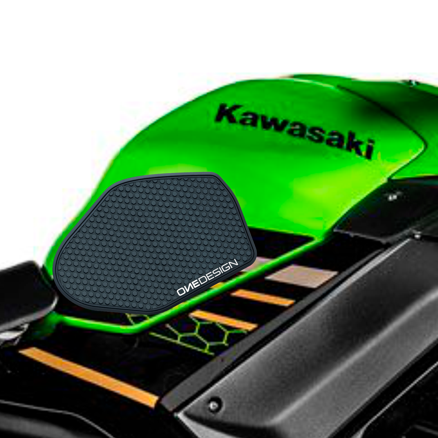 OneDesign Tank Grip For Kawasaki Ninja 650 (2017-2022) onedesign