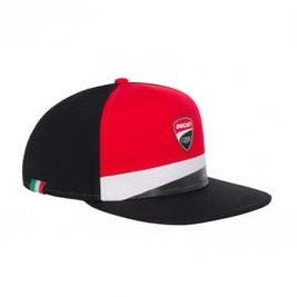 Ducati Corse - flat black/white/red cap CNC Racing