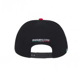 Ducati Corse - flat black/white/red cap CNC Racing