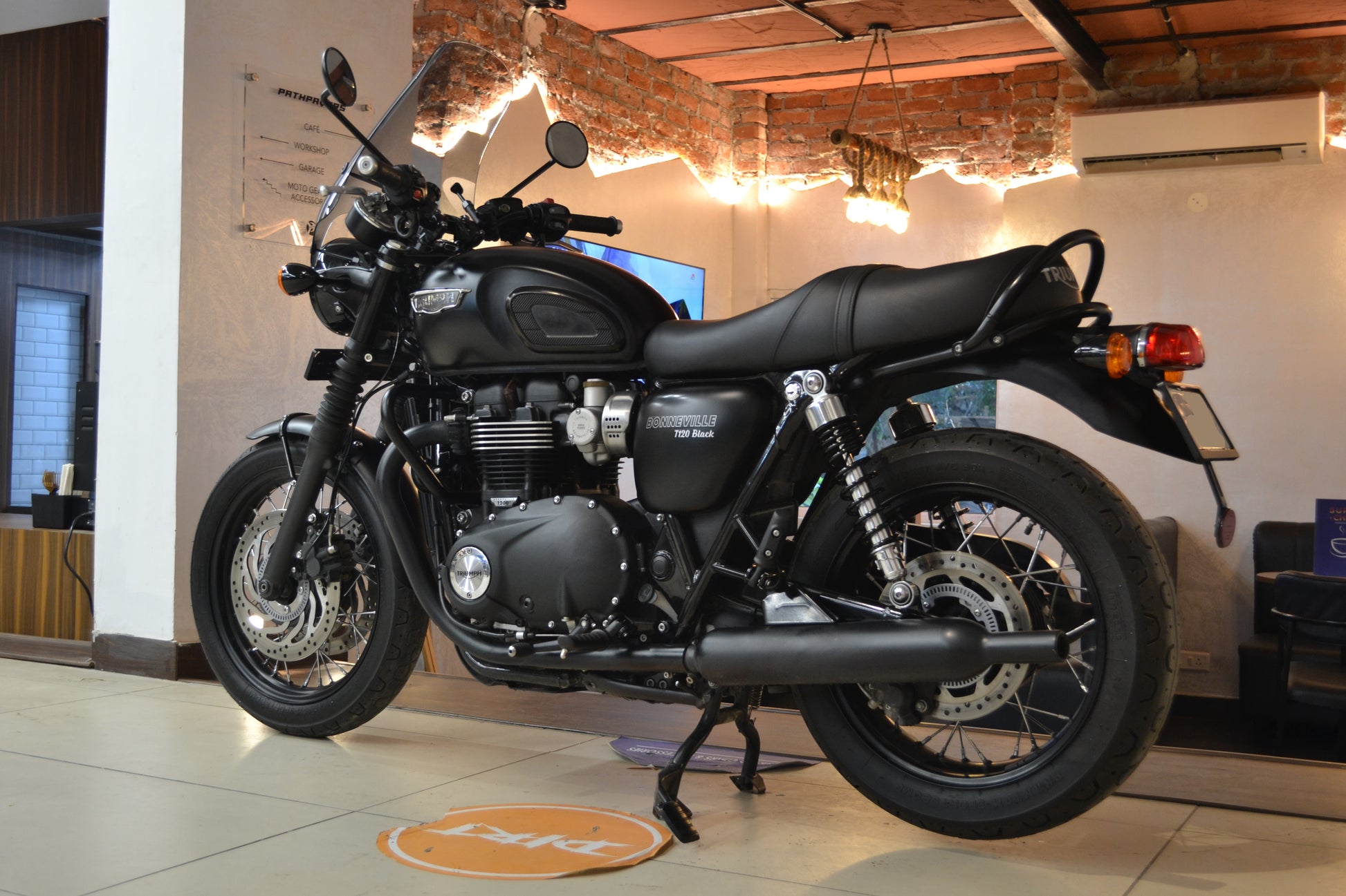 Triumph Bonneville T120 2020 For Sale (Matte Black) Pathpavers