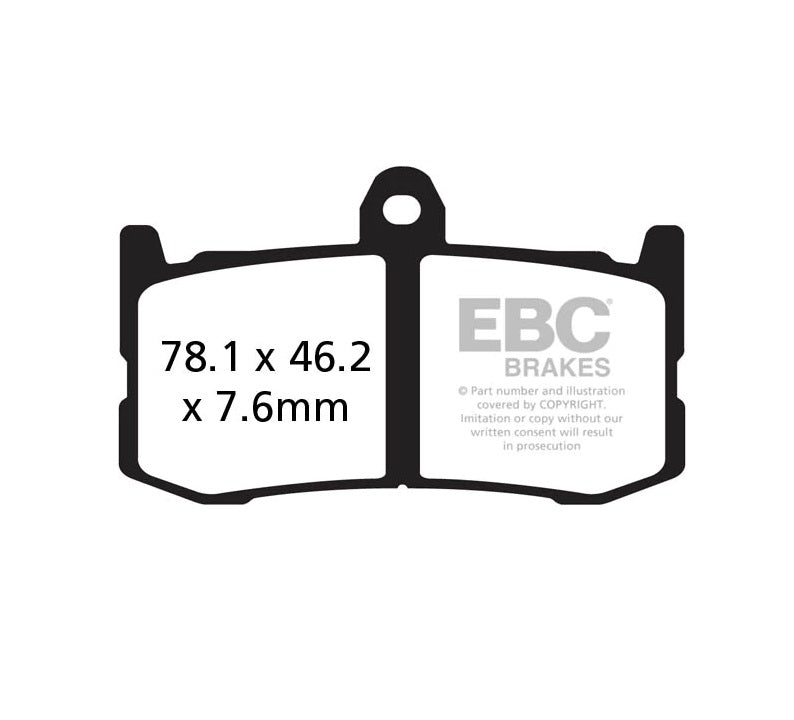 EBC Brake Pad - FA491HH EBC