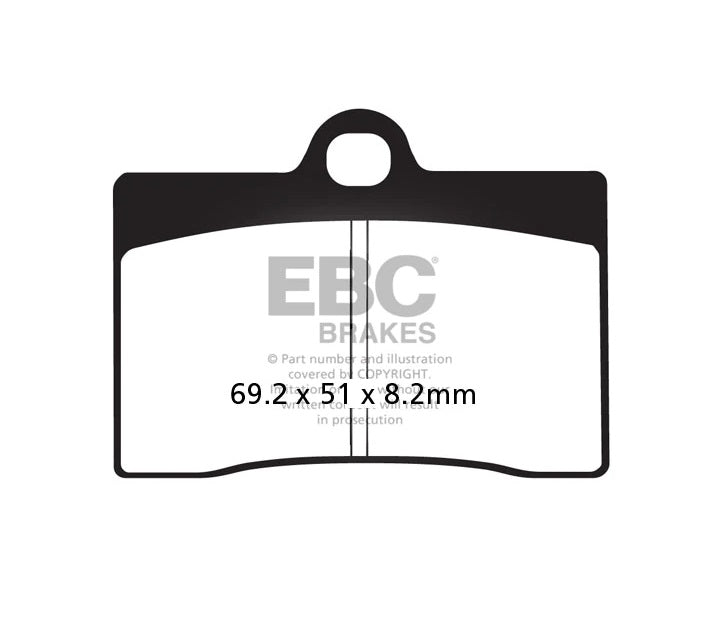 EBC Brake Pad FA095HH EBC