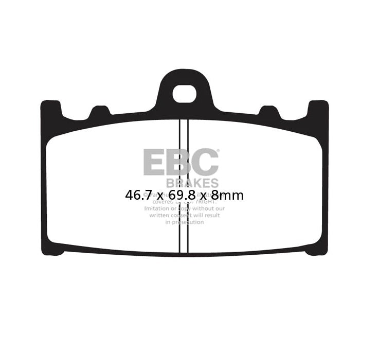 EBC Brake Pad - FA158HH ( Front ) EBC