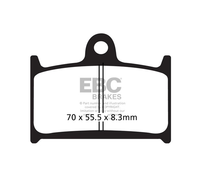 EBC Brake Pad - FA236HH ( Front ) EBC