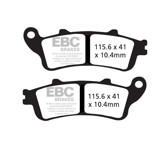 EBC Brake Pad - FA261/2HH EBC