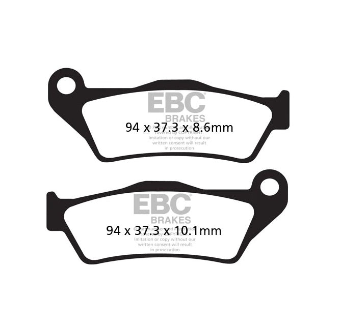 EBC Brake Pad - FA363HH EBC